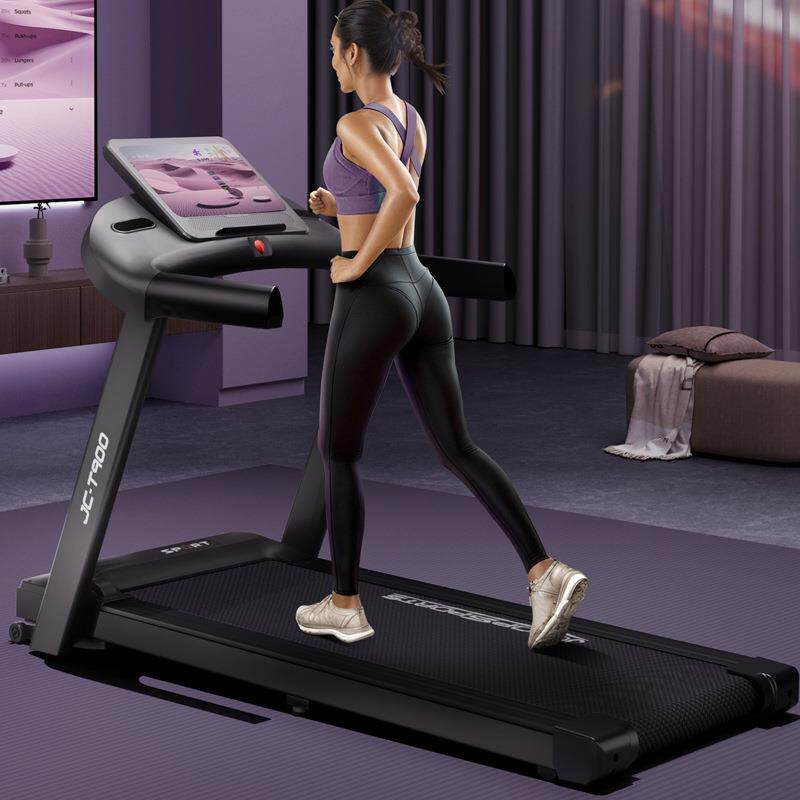 LED屏幕可折叠健身房健身器材家用电动家用跑步机节省空间步行机