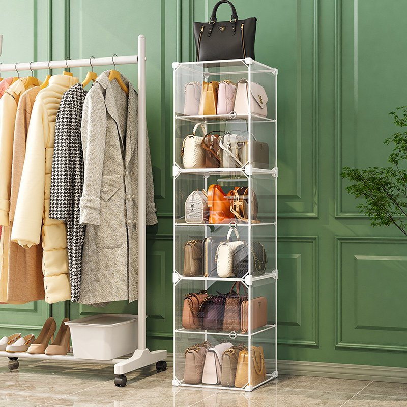 包包收纳家用存放衣柜透明展示柜专门装小包包的收纳盒置物架,收纳整理,收纳挂袋,淘宝优惠券,粉丝福利购,淘宝优惠卷