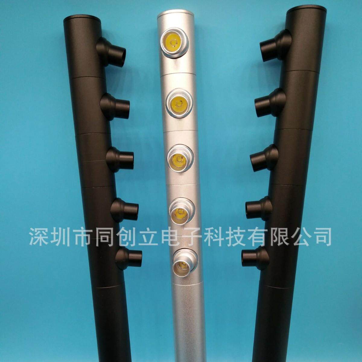 厂家直销多灯头立杆高脚珠宝灯LED橱柜灯 角度调节方便 色温可选