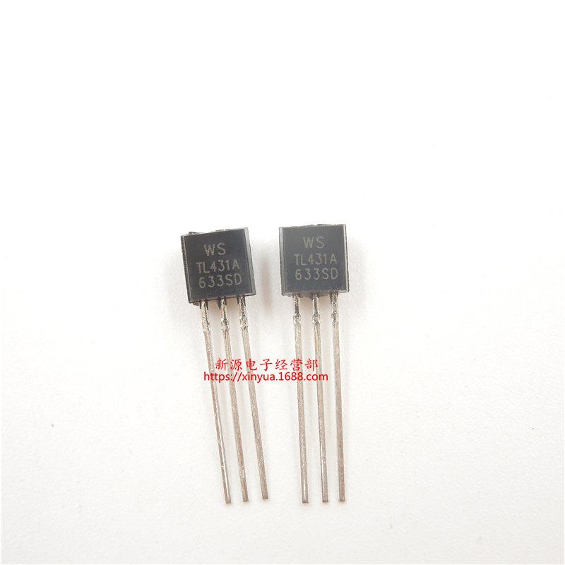TL43管1 稳压三极 TL431 T3O-9VPN2 A三极管 41 1盒1000个
