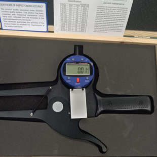 外卡钳外*50加长厚度数显外径-高精度0爪huoto测卡规量规125mm