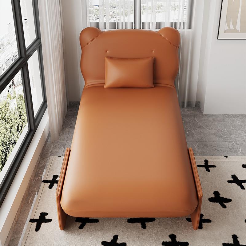 功能床沙发床折叠两用懒人沙发多阳台躺人折单叠床QDF可伸缩椅阳