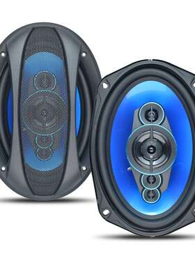 新款6x9寸 6970蓝色盘 汽车改装 同轴喇叭 车载音响全音喇叭