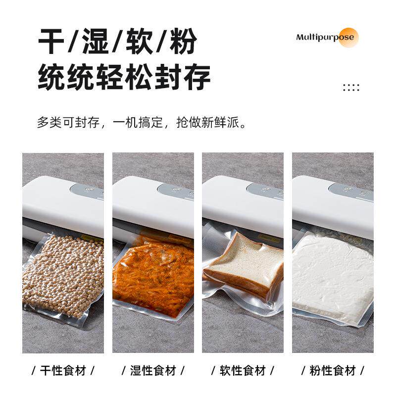 直销新款跨境真空封口机干湿两用厨房包装自动塑封家用小型食品密