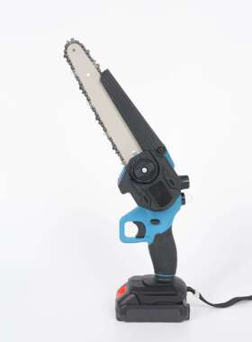 电寸手持电链锯跨境家用多功能充林锯子大功AHX率8园木工伐木锂电