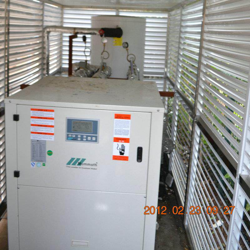 销售安装地源热泵工程系统调试水源机组供货pe地源地埋管变频空调