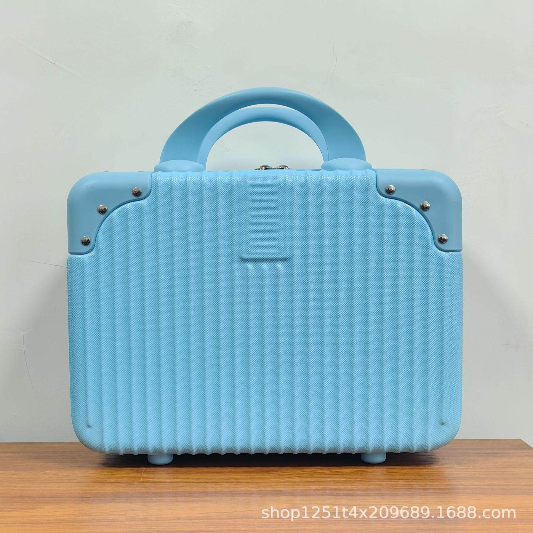 小清新14寸小型手提行李箱收纳箱复古时尚便携化妆包女16旅行箱子,箱包皮具/热销女包/男包,旅行箱,淘宝优惠券,粉丝福利购,淘宝优惠卷