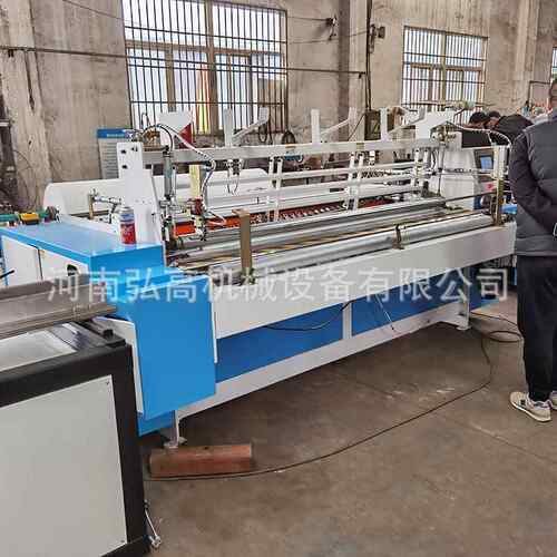 一次性网红吸油抹布设加工备 无纺布F2200型懒厂人抹布复卷分设备