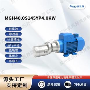 流压量6.7m³ PIXRa h耐腐蚀 耐压M 40cc高磁力驱5动齿轮计量泵