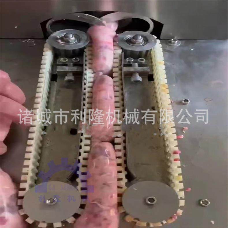 全自动香肠扎线机 亲亲肠烤肠腊肠绕线绑绳机猪肉蒜蓉肠捆线设备