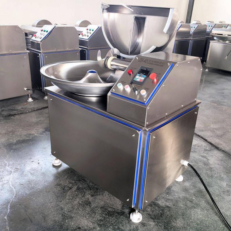 实验型香肠制作机器小型肠类斩拌机腾硕40型大容量肉泥乳化设备
