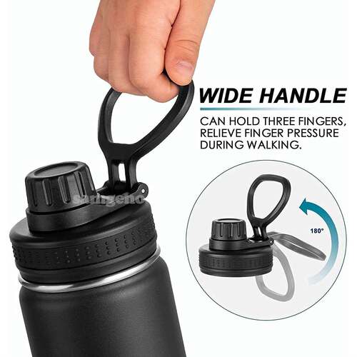 Insulated Water Bottle, 1000ml 32 oz Stainless Steel Double