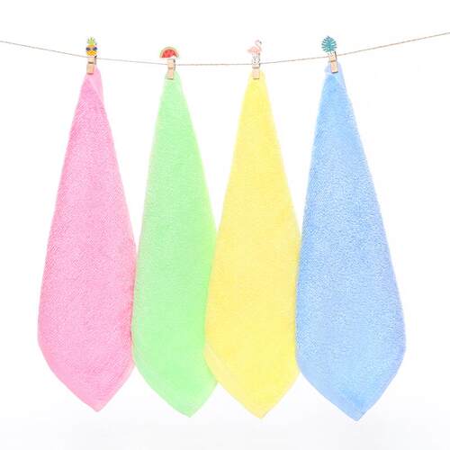 Oil-Resistant Dishcloth, Wooden Fiber Thickened Towel, Non-G