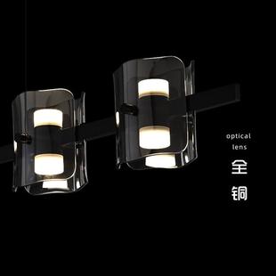 电商代ML8898供货全铜意式 简玻极璃厅吊餐灯现简约餐桌吧台设计师