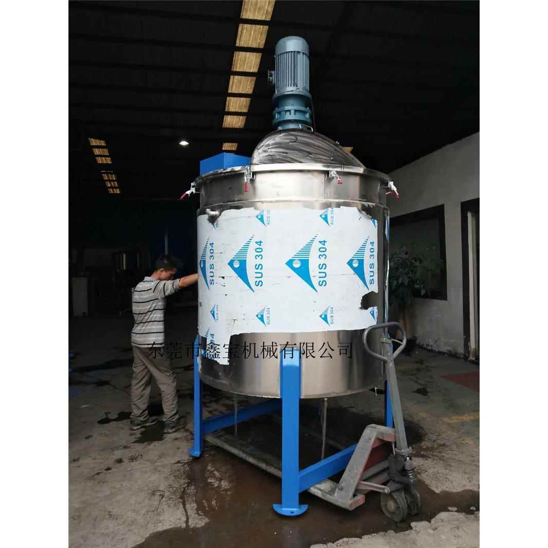 武汉2吨加热不锈钢搅拌桶图片 树脂/化工溶剂液体搅拌机高效节能