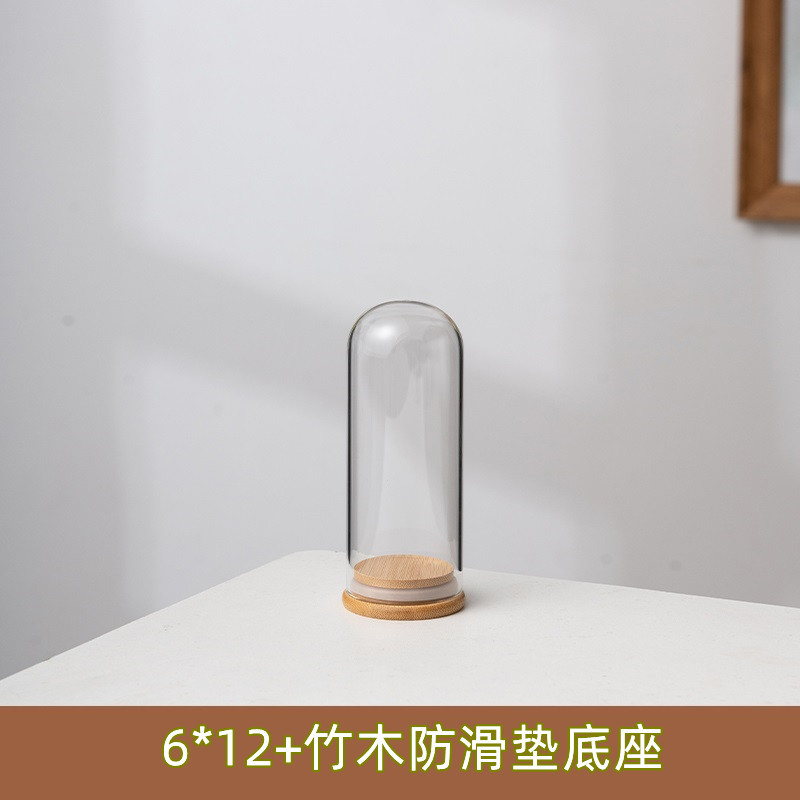 加高佛像玻璃罩手工手模珠宝模型摆设核雕公仔养装饰圆罩摆件