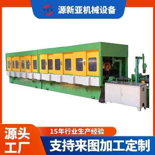 全自动方管抛光设备圆管铝管抛光机多工位不锈钢圆管抛光机