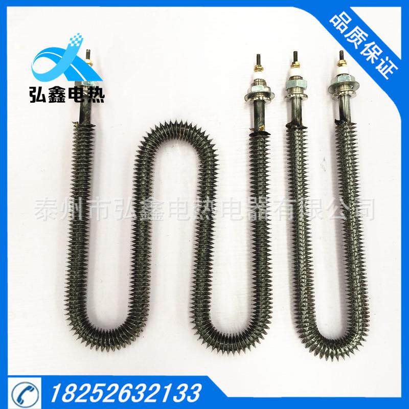 翅片加热管 烘箱翅片干烧电热管电烤炉发热管