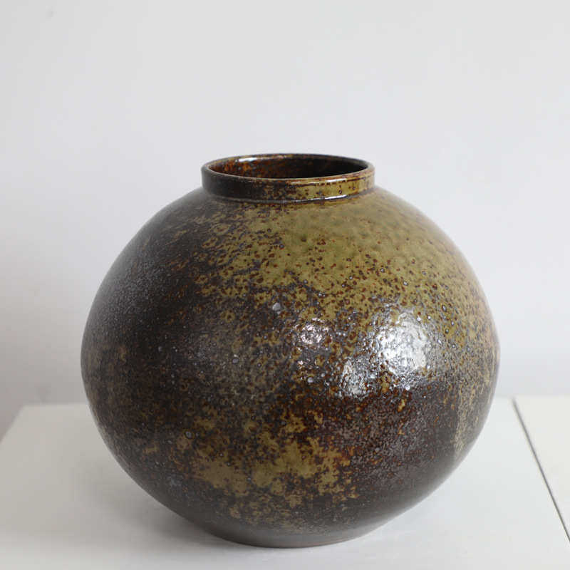 禅意装饰花瓶陶罐器宿陶瓷花复古民寂摆件风样板间客厅插花侘坛子,特色手工艺,其他特色工艺品,淘宝优惠券,粉丝福利购,淘宝优惠卷