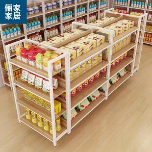 面中岛柜超市文母具货物架展示架便双利店无品牌/化妆品端头多功