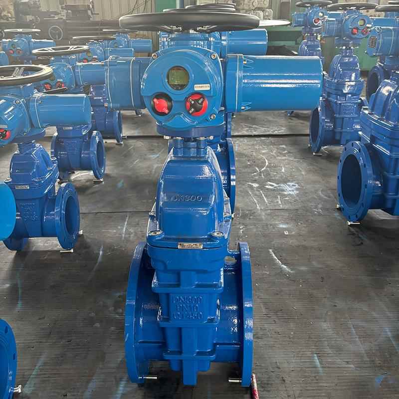 电动闸阀4软密封弹性座封法兰阀DZW多1回转调节Z95X406-6Q闸厂家