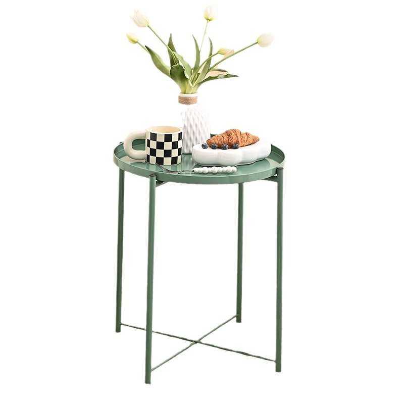 北欧铁艺不带铁圈拆装托盘桌沙发床头边几角几现代简约轻奢小圆桌,住宅家具,角几/边几,淘宝优惠券,粉丝福利购,淘宝优惠卷