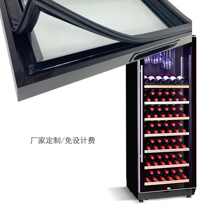 厂家立式柜展示柜冷柜玻璃门饮料柜陈列柜玻璃门pvc硬型材