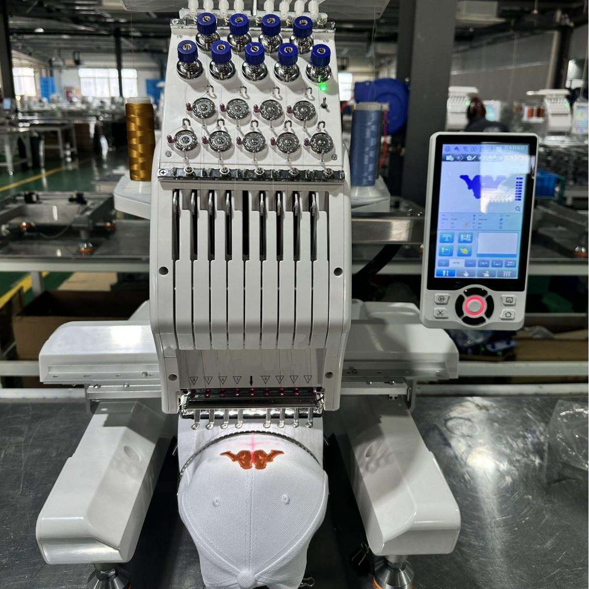 MINI801刺绣布料电脑8针成衣绣帽绣绣字机可涂鸦小型家用款绣花