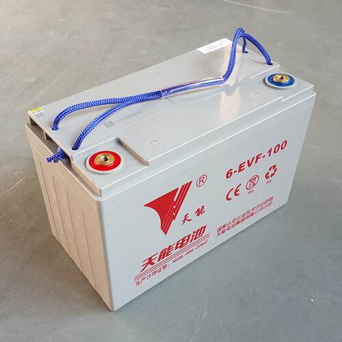 天能电池12v100ah洗地机用铅蓄电池天能原装蓄电池6-evf-100