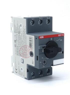 ABB电动机启动器 电动机保护器MS116 - 0.63 1SAM250000R1004