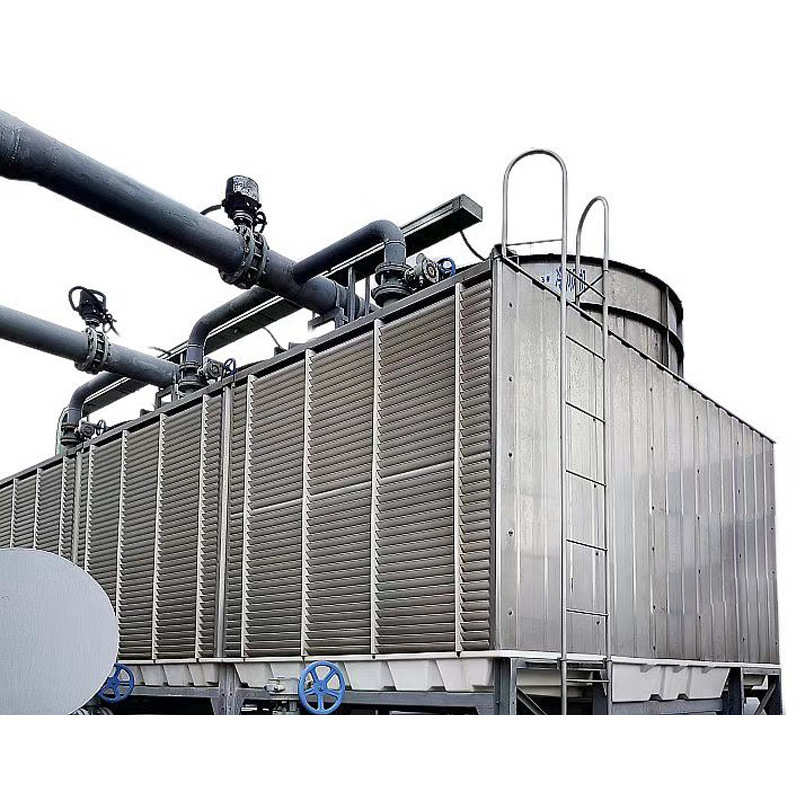 方形冷却塔玻璃钢循环水工业专用300吨250吨注塑机凉水塔横流开式