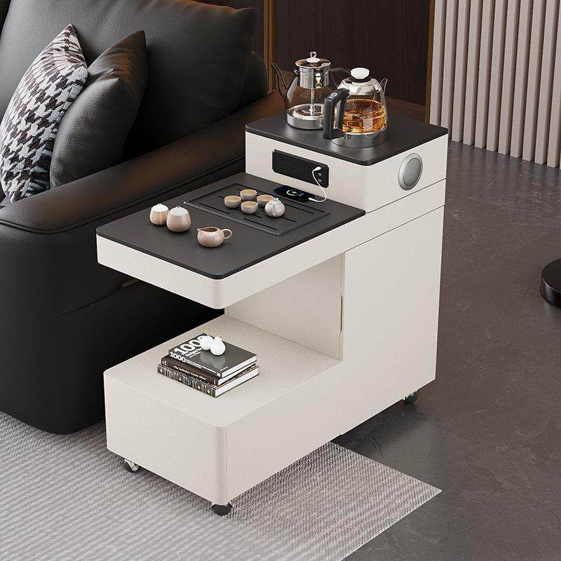 实木可移动茶几自动上水烧水壶一体茶台边几柜2025新款沙发侧边柜,住宅家具,移动边几/推车,淘宝优惠券,粉丝福利购,淘宝优惠卷