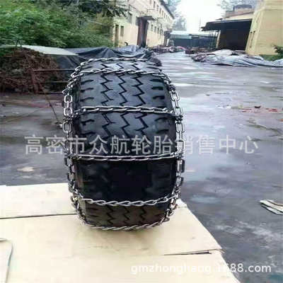 供12.00R20卡车防滑链轿车防滑链工程23.5-25保护链装载机防滑链