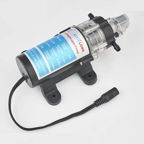 厂家供应W0342-Ya低噪音抽水泵自吸增压净水泵直流15W电动隔膜泵