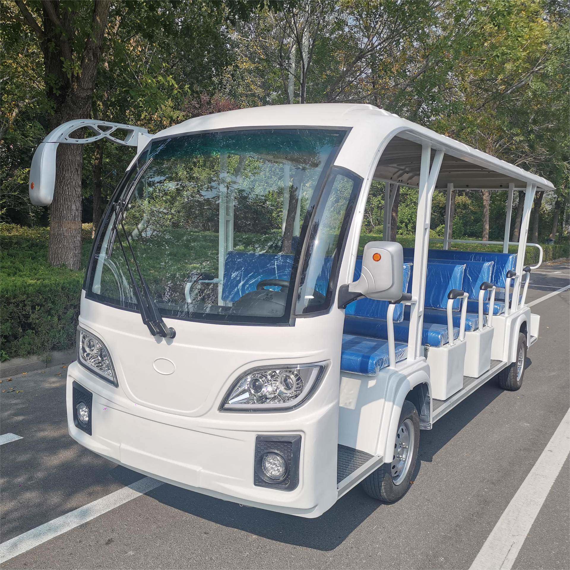 电动观光车8座-14座酒店接待售楼处楼盘看房观光车游览电动观光车