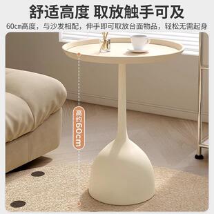 小铁桌子客家用沙发边几台小圆桌迷你茶厅几阳床头置H527H538物桌