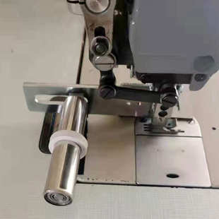 电脑平车袖口橡筋架单轮啤呤架拉袖口用撑开支撑架缝纫机配件