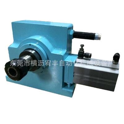 气动分度盘分度头分割器自配ER25/2筒夹弹簧夹头厂家180H250H