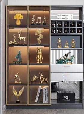 现代轻奢酒柜餐边柜摆件创意客厅办公室家居软装室内装饰王金