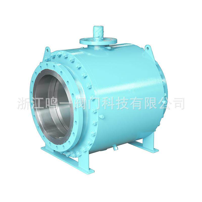 Q47锻造固定球阀大口径锻造球阀三片式软密封法兰球阀带注脂阀