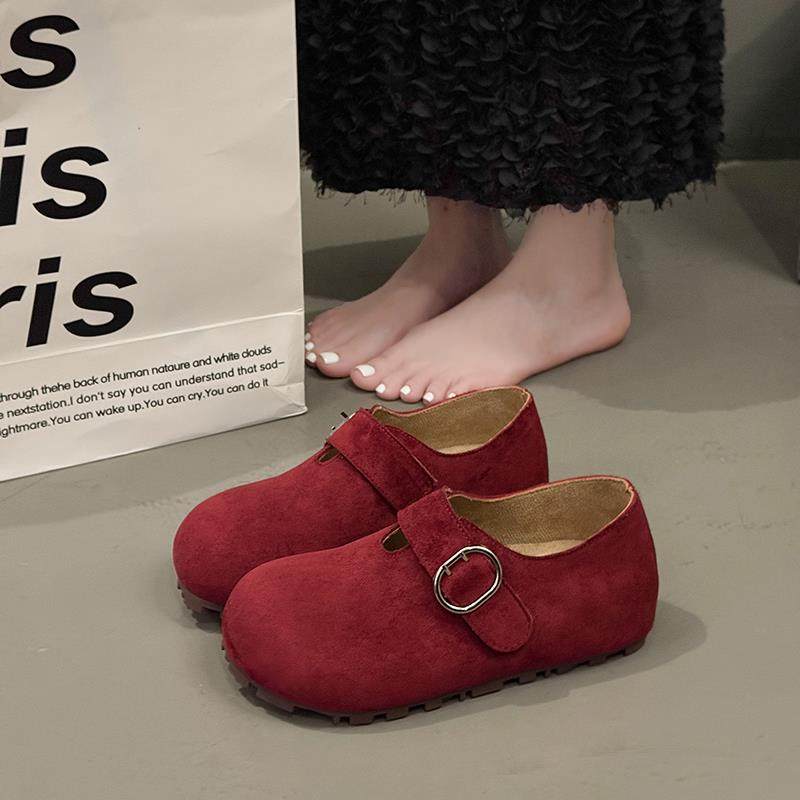 春秋内增高全包勃肯鞋女2026新款百搭加绒保暖一脚蹬博肯鞋0113z,女鞋,勃肯鞋/软木鞋,淘宝优惠券,粉丝福利购,淘宝优惠卷