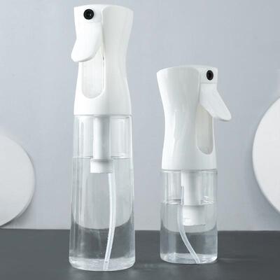 Large high-pressure continuous spray bottle, transparent, wi