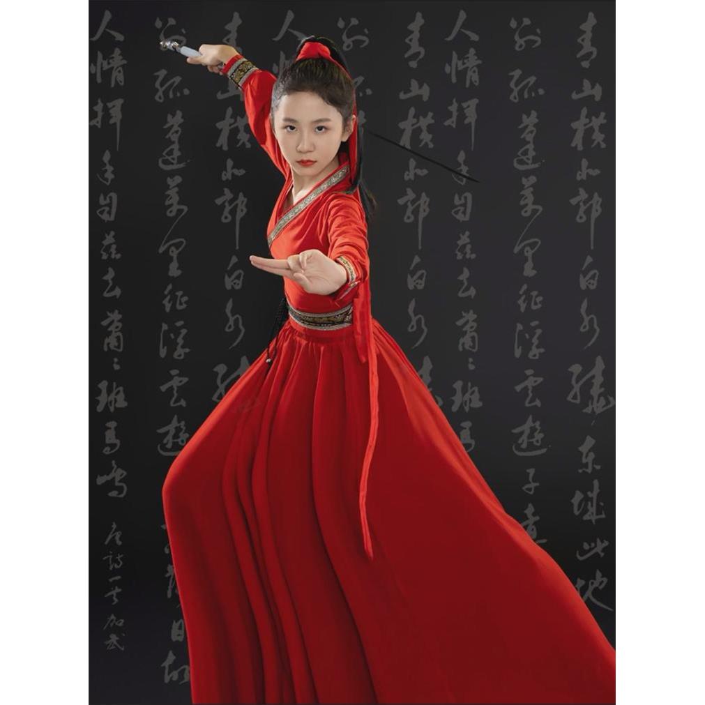 正品象王典行古舞儿服童雪龙吟舞蹈中国演出花木兰天地龙鳞表红演