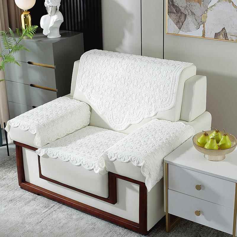 蕾丝沙发巾背靠沙发垫防滑四季通用盖巾靠背巾扶手巾沙发盖布罩套