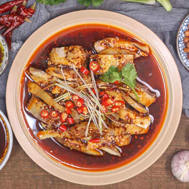古蜀味道 凉拌鸡调料130g四川麻辣口水鸡红油调味凉拌菜拌肉酱料