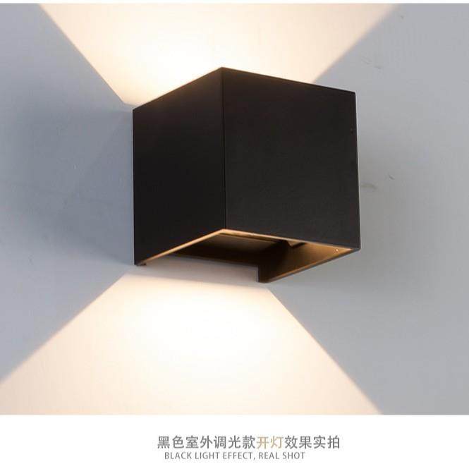 led户外壁灯庭院别墅围墙壁灯方形酒店床头过道铝材 led壁灯
