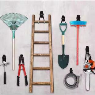 境槽板挂墙钩重型面收纳金属挂架花园跨壁工具置挂钩PPN墙重物挂