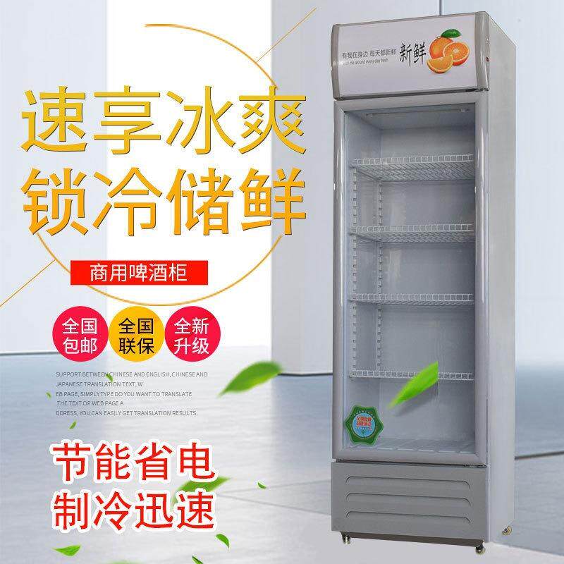 冰迪星展示柜饮料柜立式商用酒水柜保鲜冷藏柜超市水柜饮品玻璃柜