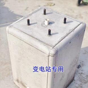 立杆倒角水泥墩灯杆底座围栏基础草坪灯底座水泥墩基础灯杆预埋件