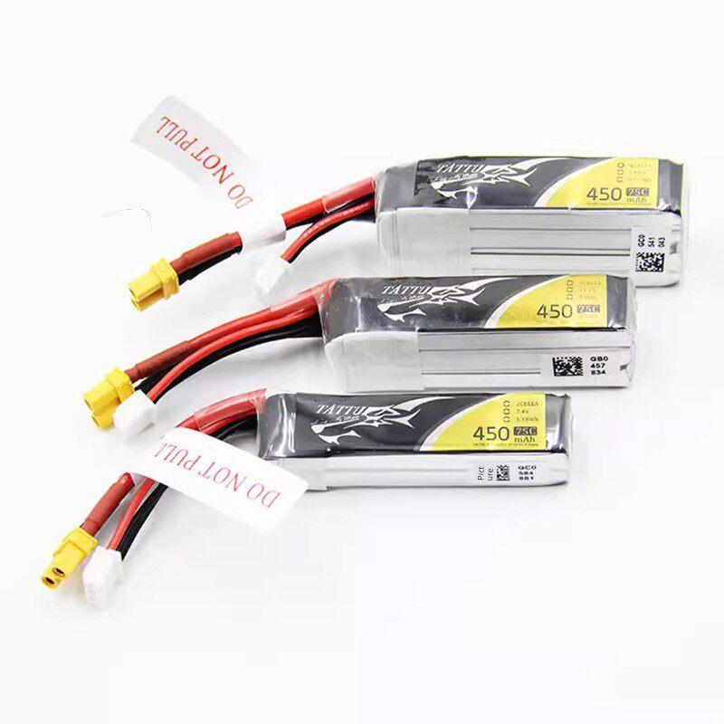格格纳Tattu75C高功率450Mah 2S 3S 4S穿越机Fpv锂电池7.4 11.1 1图片